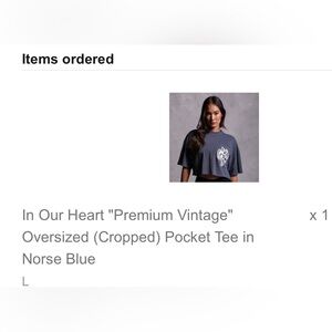 Darc Sport oversized she tee